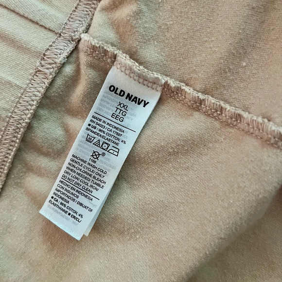 VGUC XXL Bundle of 4 Old Navy High Waisted Cotton-Blend Jersey Nude Biker Shorts - Picture 5 of 8